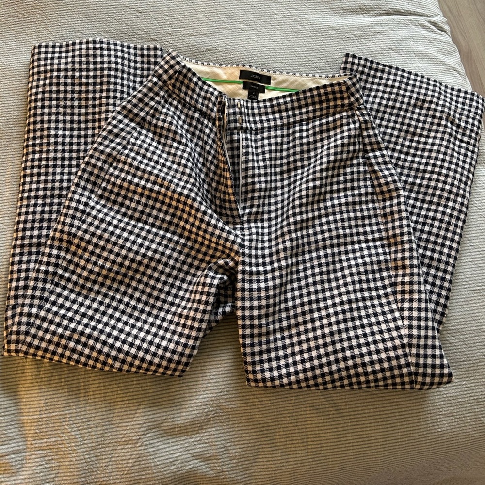 j crew hayden pant - navy + white